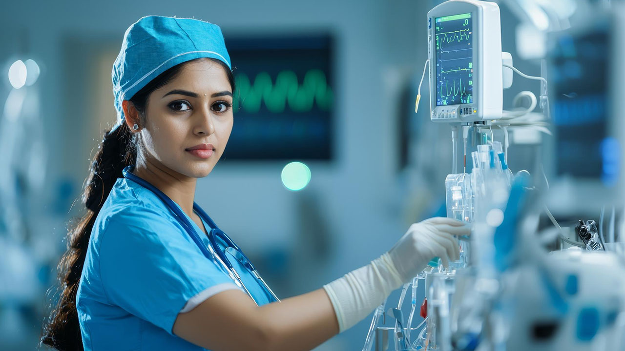 Clinical training at Vijaya Krishna nursing institutions