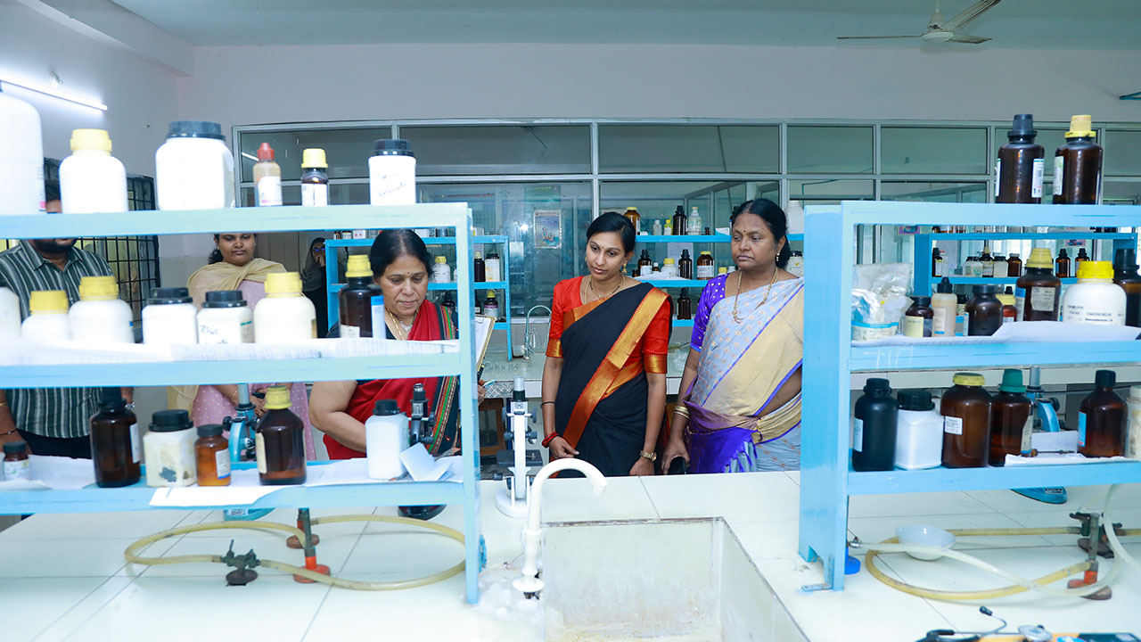 Nursing laboratories at Vijaya Krishna