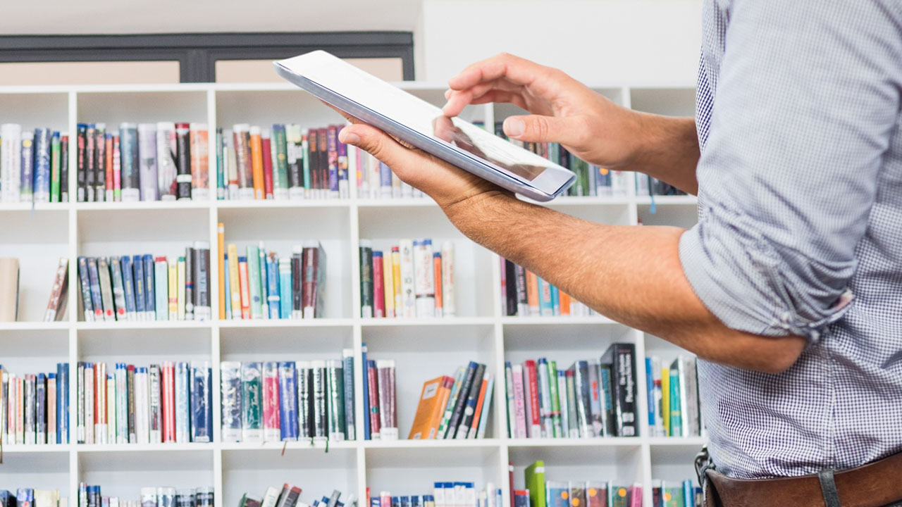 Library and learning resources at Vijaya Krishna